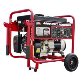 All Power 4000 Watt Generator APGG4000, 4000W Portable Generator for Home Use Power Backup, RV Standby, Hurricane Damage Restoration Power Backup, EPA Certified