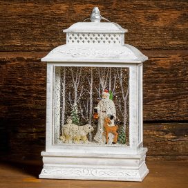 Father Christmas Lighted Water Globe
