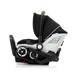 Gold Shyft DualRide Infant Car Seat and Stroller Combo with Carryall Storage (Moonstone Gray)