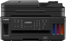 All-in-one Printer Home Office | Wireless Super Tank Printer | Copier | Scan, | Fax and ADF with Mobile Printing, Black, Works with Alexa