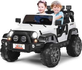 2-Seater Kids Ride on Truck, 12V Battery Electric Toddler Motorized Vehicles Riding Toy Car with Remote Control