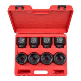 4893 3/4 in. Drive 2-1/16 2-1/2 in. 6-Point Shallow Impact Socket Set