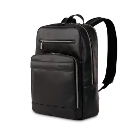 BUSINESS SLIM LEATHER BACKPACK