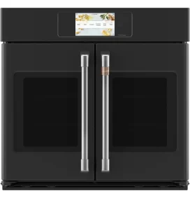 Cafe CTS90FP3ND1 30 inch Matte Black Single Convection Smart Electric Wall Oven