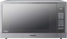 Panasonic Microwave Oven NN-SN966S Stainless Steel Countertop/Built-In with Inverter Technology and Genius Sensor, 2.2 Cubic Foot, 1250W