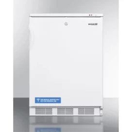 Built-in undercounter medical all-freezer capable of -25 C operation, with front lock