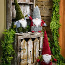 Big Plush Holiday Gnomes - Set of 3