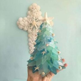 Clearance Sale - 49% OFF e 2023 Emissionr Sea Glass Christmas Tree