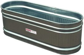 Behlen Country RE226 169-Gallon Galvanized Round-End Tank