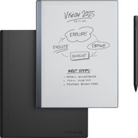 reMarkable 2 C 10.3 Paper Tablet with Marker Plus and Premium Leather Book Folio C Black