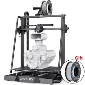 Official Creality CR-M4 FDM 3D Printer with Gift 1KG PETG Filament Sprite Dual-Gear Direct Extruder 300C Hotend 25-Point CR Touch Auto-Leveling Flexible Fast-Heating Bed 17.71x17.71x18.5in Print Size