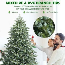 Christmas Sale Buy 1 Get 1 Free馃専 Adjustable Height Decorative Christmas Tree with Colourful LED Lights: light up your festive joy(Buy 2 Free Shipping)