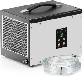 Crawl Space/Basement Dehumidifier 70 Pint Dehumidifier with Pump, Automatic Defrost, Up to 1000 Sq Ft Commercial Dehumidifier, Memory Start, Energy Star Certified, cETL Listed