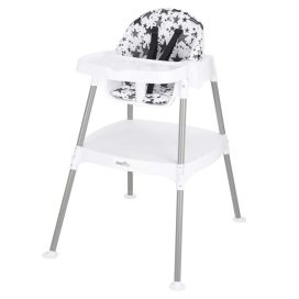 4-in-1 Eat Grow Convertible High Chair,Polyester