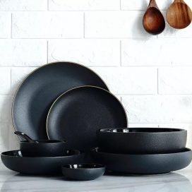 Venti Black Dining Set