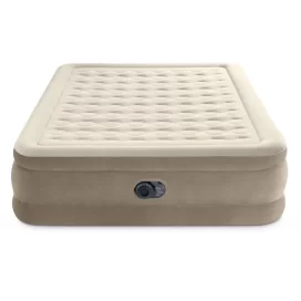 Intex Ultra Plush 20" Queen Air Mattress with 120V Internal Pump