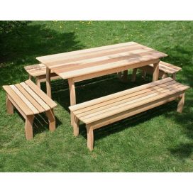 Tifton Rectangular 6 - Person Dining Set