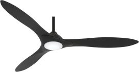 Ceiling Fan (Soft Brass/Flat White)