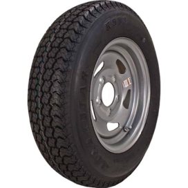 3S967 ST175/80D-13 K550 1360 lb. Load Capacity Silver 13 in. Bias Tire and Wheel Assembly