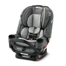 4Ever DLX Extend2Fit SnugLock 4-in-1 Car Seat featuring Anti-Rebound Bar, Midtown Collection Midtown